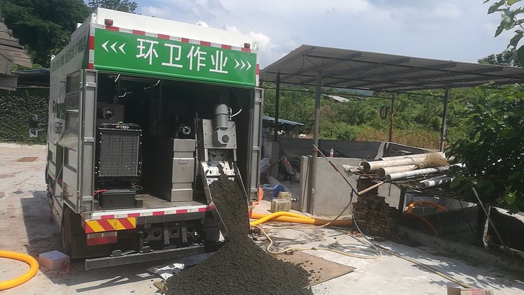 蔡甸污泥干湿分离技术