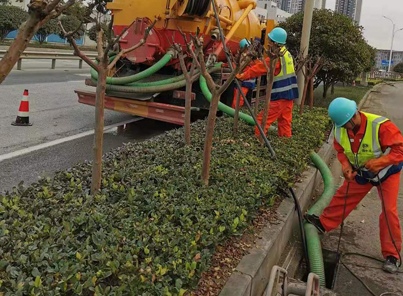 蔡甸市政管道清淤